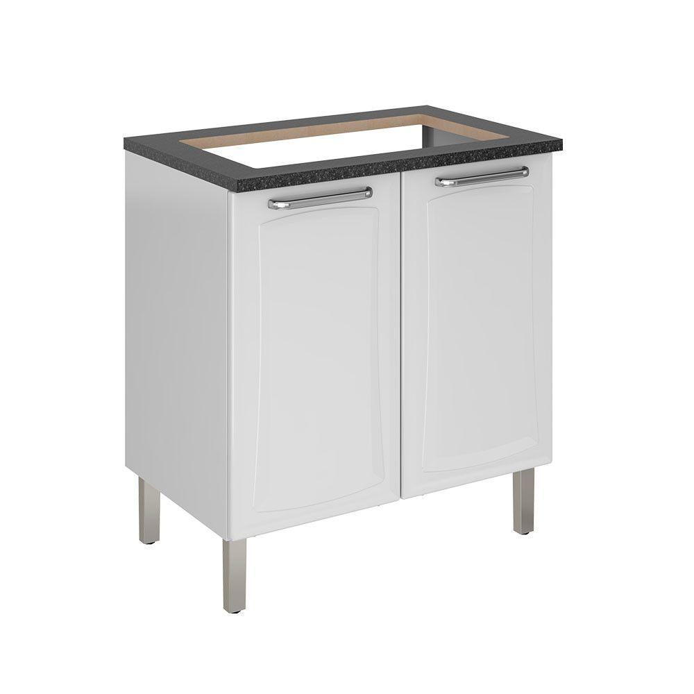 Balcão Para Cooktop Tarsila 5 Bocas 2 Portas Itatiaia Branco - 1