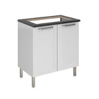 Balcão Para Cooktop Tarsila 5 Bocas 2 Portas Itatiaia Branco - 1