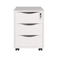 Conjunto De 2 Gaveteiros Hamm Branco - 5