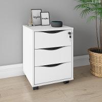 Conjunto De 2 Gaveteiros Hamm Branco - 6