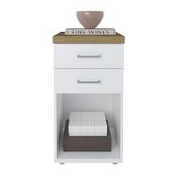 Conjunto De Gaveteiros York Olmo Branco - 3