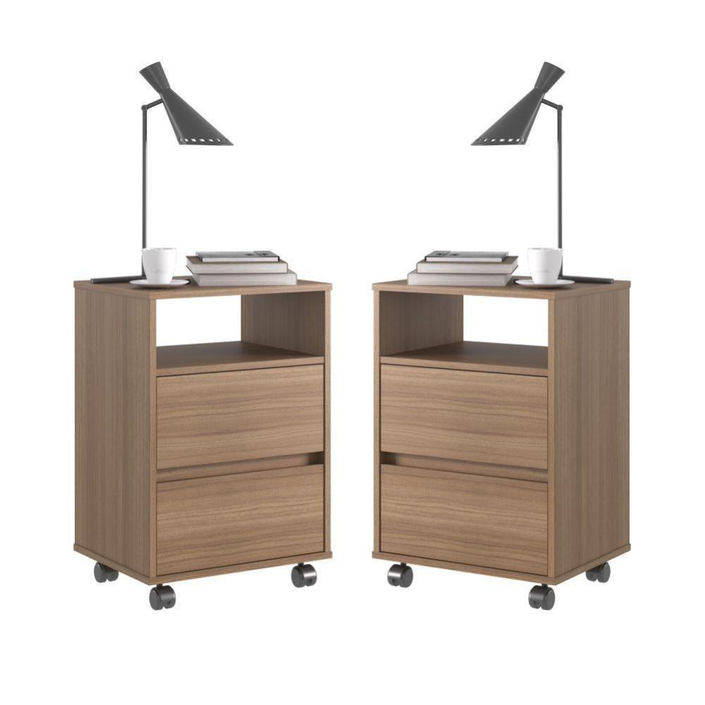 Conjunto De 2 Gaveteiros Flox Affara - 1