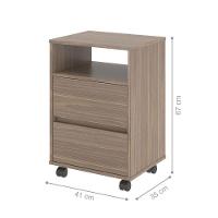 Conjunto De 2 Gaveteiros Flox Affara - 2