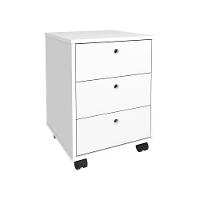 Gaveteiro 3 Gavetas Ancona Branco