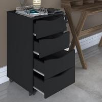 Conjunto De Gaveteiros Mansfield Preto - 3