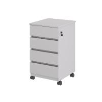 Gaveteiro Com 4 Gavetas Chelsea Cinza - 1