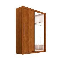 Guarda Roupa Com Espelho 2 Portas 2 Gavetas Panamá Sallêto Móveis Cinamomo - 19