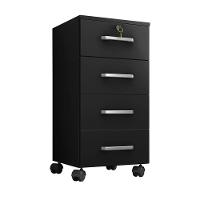 Gaveteiro 4 Gavetas Guayaquil Preto Trama - 2