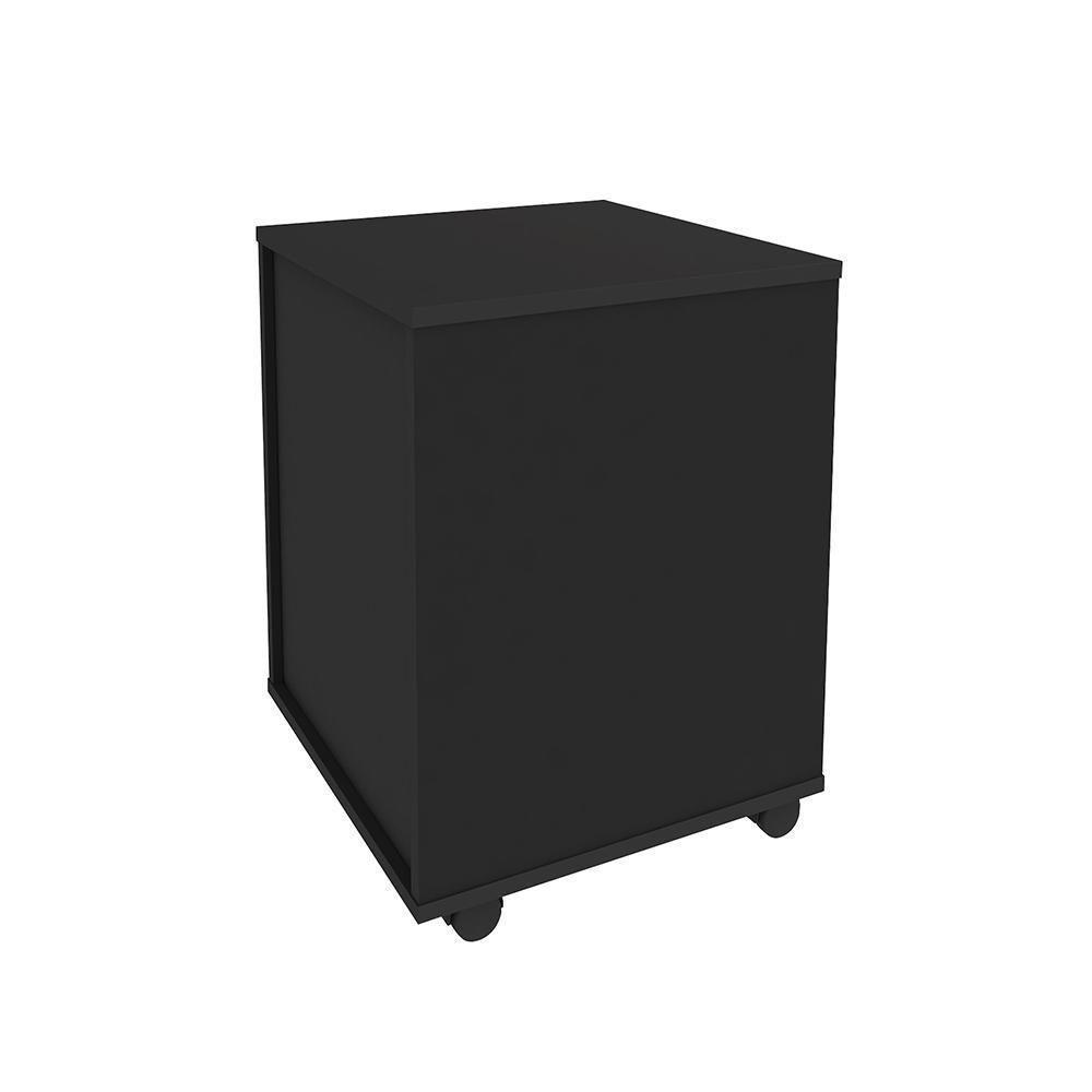 Gaveteiro 3 Gavetas Ancona Preto - 5