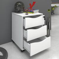 Conjunto De Gaveteiros Warrignton Branco - 7