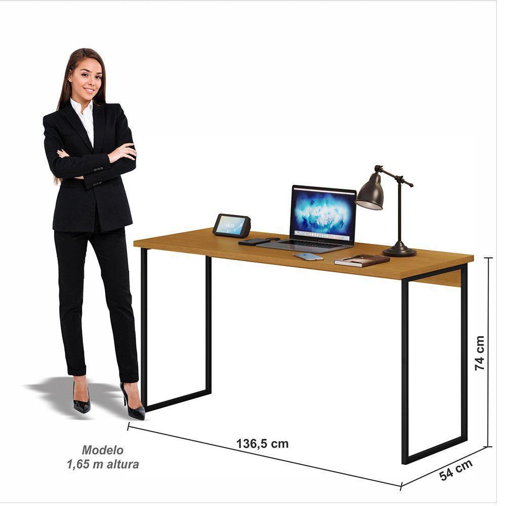 Escrivaninha Mega Candian Jcm Movelaria Cinamomo - 5