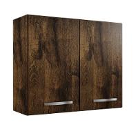 Armário Aéreo Valência Ipê 2 Portas 1 Prateleira Kaiki Móveis Ipê - 1