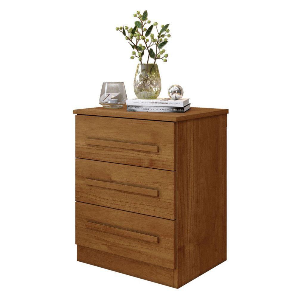 Mesa De Cabeceira Império Com Escala De Brilho Fosco Benetil Cinamomo - 5