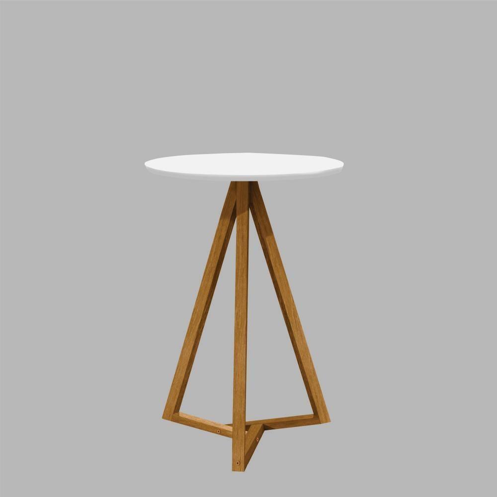 Mesa Lateral Améric Branco Nature - 3