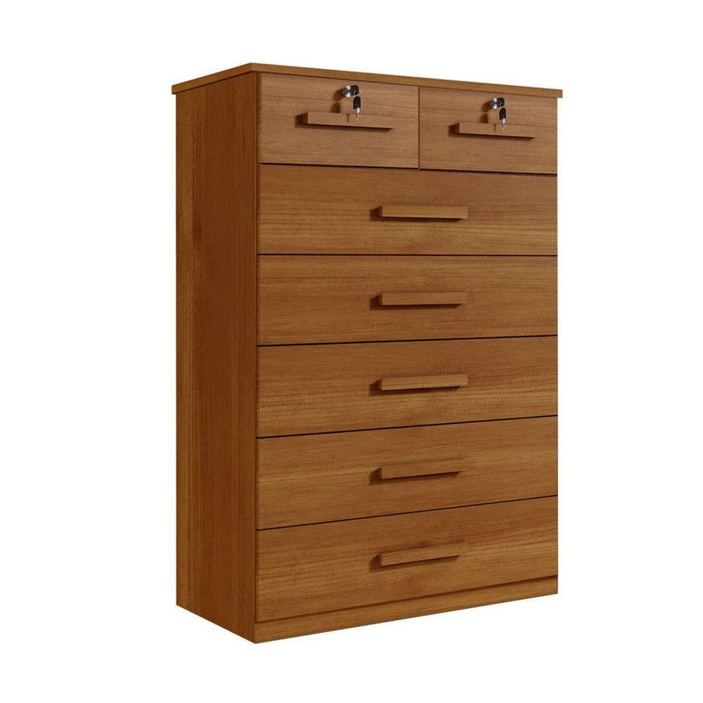 Cômoda Barcelona Com Escala De Brilho Fosco Benetil Cinamomo - 6