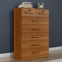 Cômoda Barcelona Com Escala De Brilho Fosco Benetil Cinamomo - 1