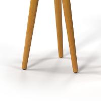 Conjunto Mesa De Apoio E Lateral Sydney Preto - 3