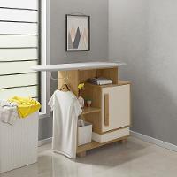 Tábua De Passar Com 1 Porta Yokohama Cinamomo Off White - 2