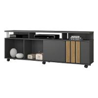 Rack Atraente Candian Jcm Movelaria Grafite Com Noronha - 5