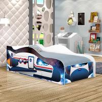 Cama Foguete Espacial Kids Infantil Com Colchão - 1