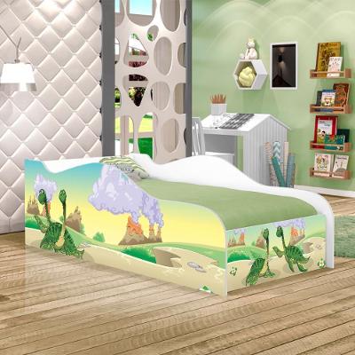 Cama Fun Dinossauro Irmãos Solteiro Com Colchão