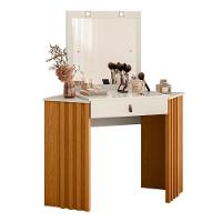 Camarim Ripado Com Led E Espelho Uraí Cinamomo Off White - 1