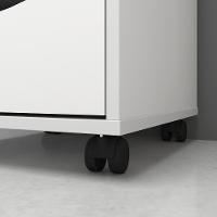 Gaveteiro 3 Gavetas Bronte Branco - 7