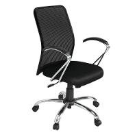 Cadeira Diretor Pleno Giratória Plus Base Cromada - 1