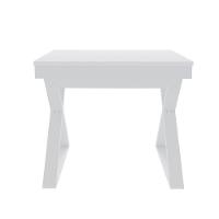Mesa Para Trabalho Abbiadori Branco - 5