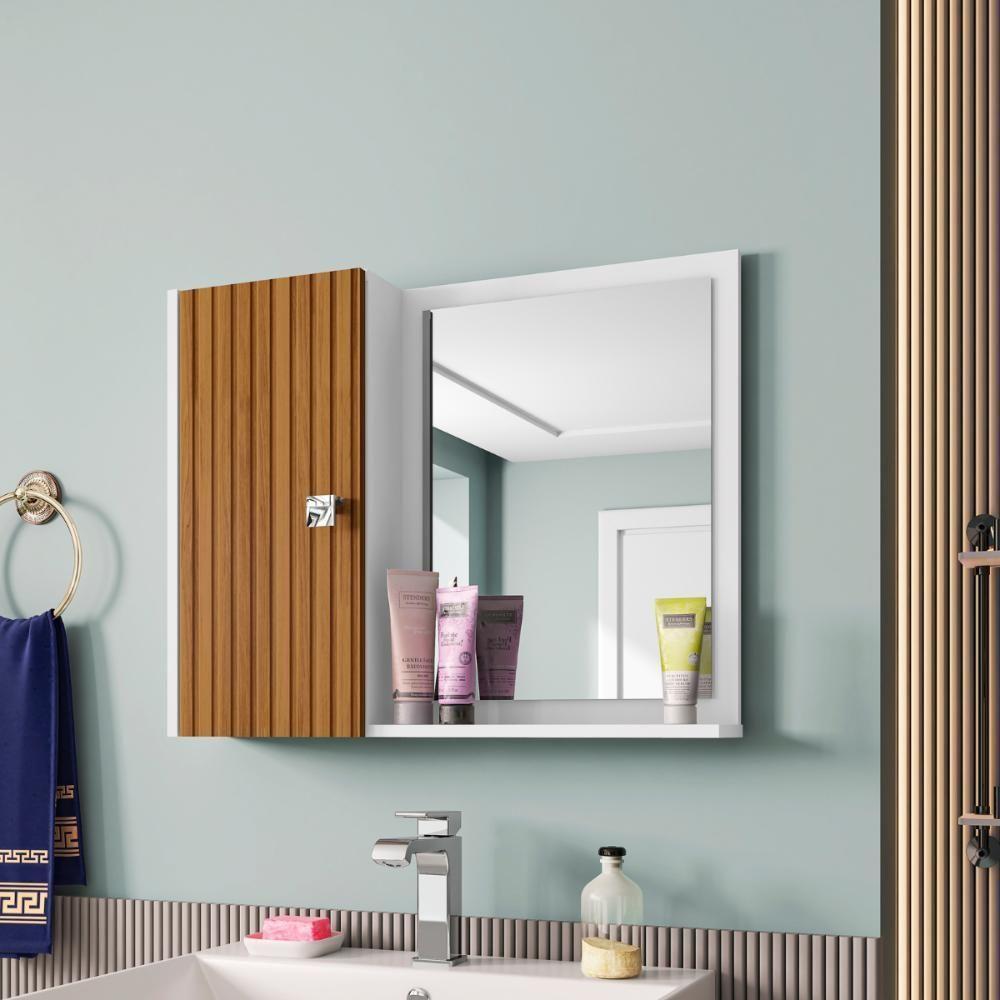 Espelheira Friburgo Branco Ripado - 1