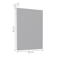 Espelho Quadrado 85x60 Faro Branco - 2