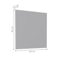 Espelho Para Banheiro 80x85 Betim Branco - 2