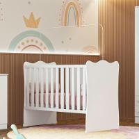 Conjunto Completo Quarto Infantil Quebec Branco Branco - 8