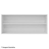 Balcão De Pia Tatiane 120cm E Armário Aéreo Andréia 3 Portas Amêndoa Branco - Ajl - 5