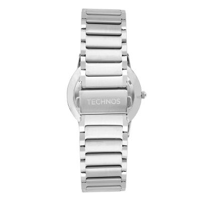 Relógio Technos Masculino Slim Prata - 6p25by-1p 6p25by-1p