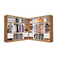 Closet Casal Duplo Rubi 8 Gavetas Cinamomo - 2