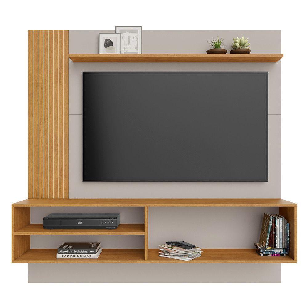 Painel Preciso Candian Jcm Movelaria Off White Com Cinamomo - 3