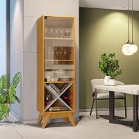 Cristaleira Graça Candian Jcm Movelaria Cinamomo Com Off White - 1