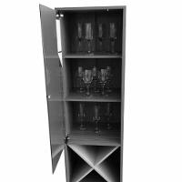 Cristaleira Graça Candian Jcm Movelaria Cinamomo Com Off White - 13