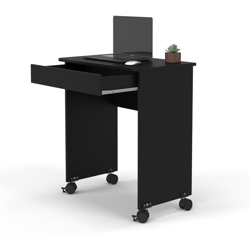 Mesa Escrivaninha Compact Not 0,70 Preto - Ofertamo - 3