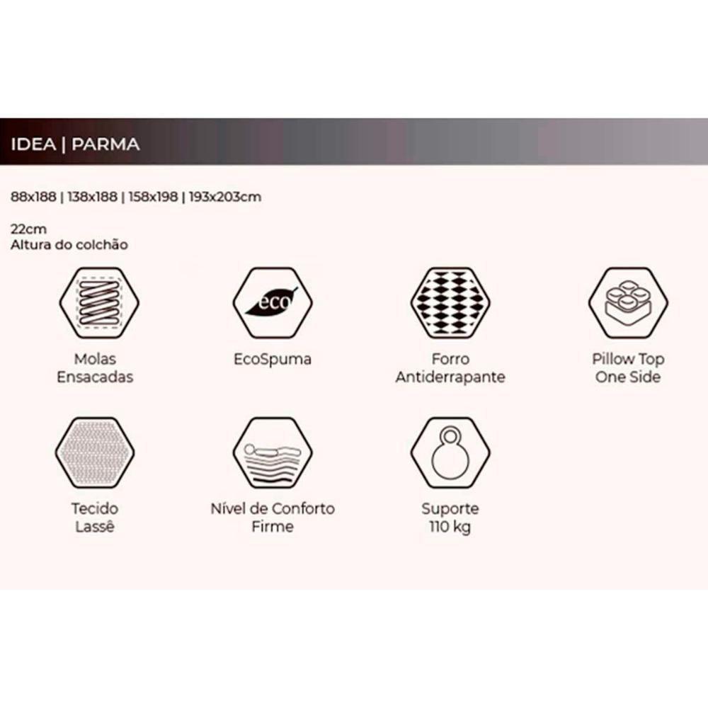 Cama Box Baú Queen: Colchão Molas Masterpocket Ensacadas Herval Parma + Base Crc Suede Gray (158x198) - 4