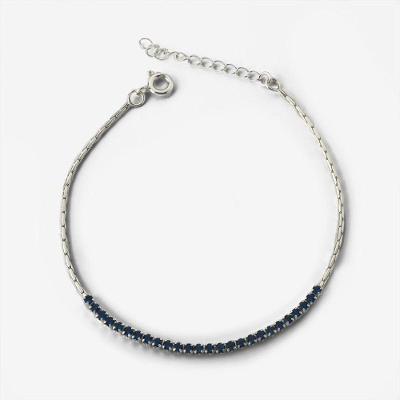 Pulseira Riviera Em Prata 925 Com Zircônias