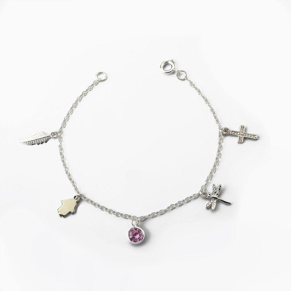 Pulseira Com Pingentes - 1