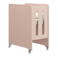 Berço Evolution 4 Em 1 Rosa Fosco - Reller Móveis Rosa Fosco - 3