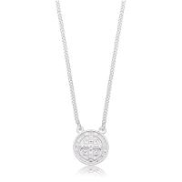 Colar Religioso São Bento Prata 925 - 1