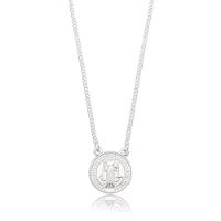 Colar Religioso São Bento Prata 925 - 2