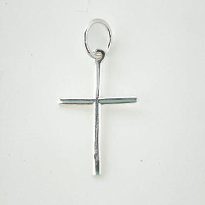 Pingente Crucifixo Palito Liso Prata 925