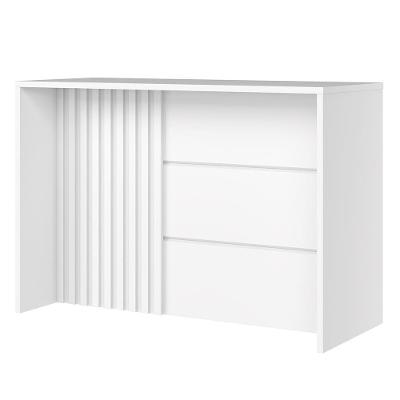 Bancada Ilha Gourmet Ripada Americana Branco - Móveis Henn Branco