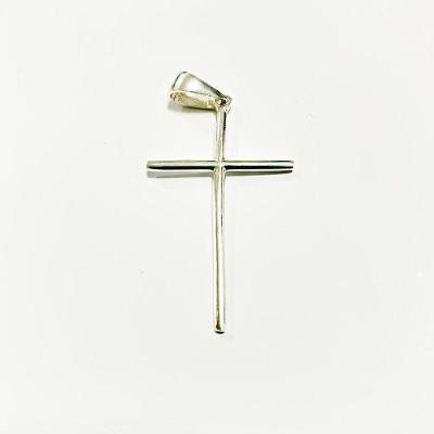 Pingente Crucifixo Grande Prata 925