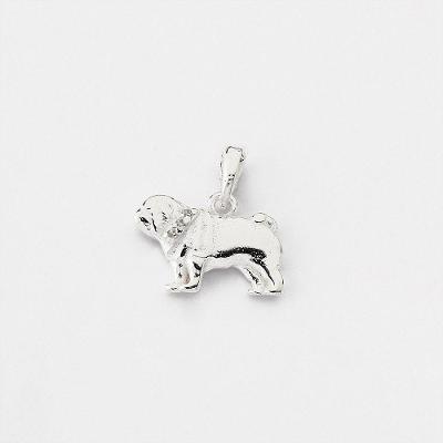 Pingente Buldogue Francês Em Prata 925